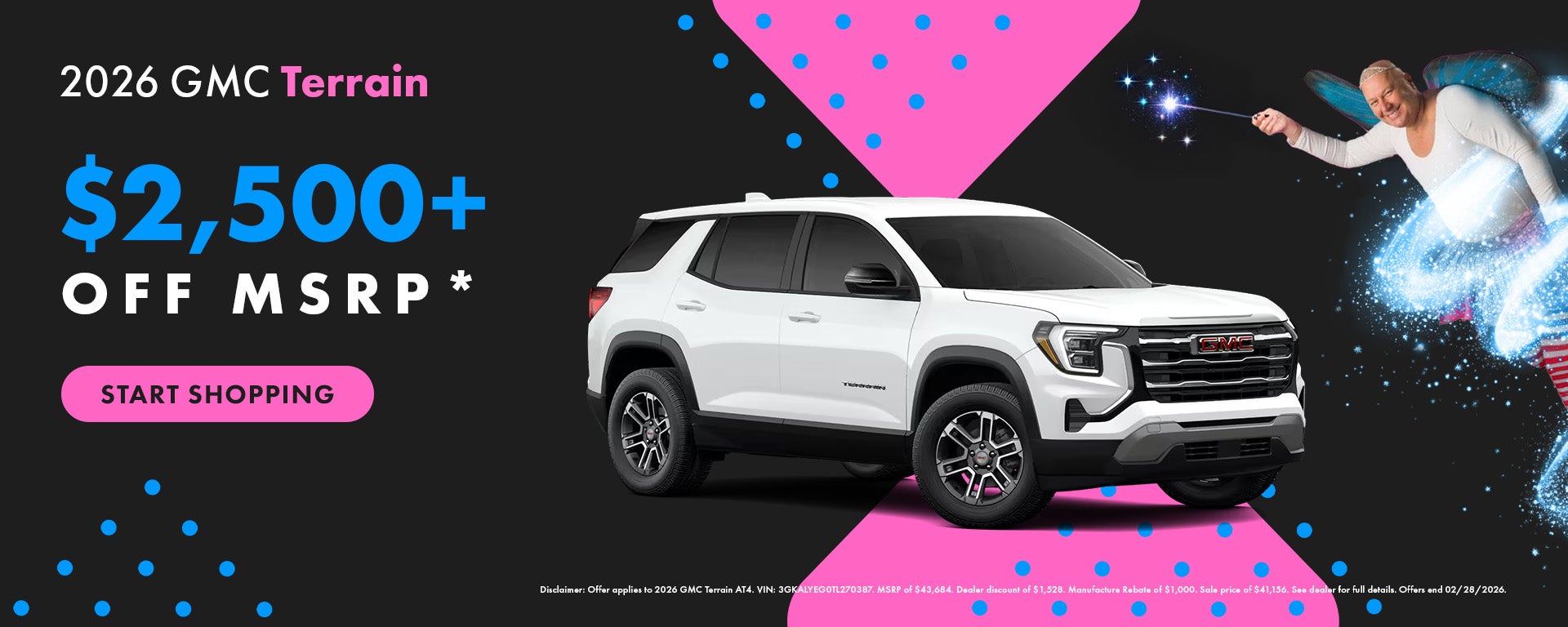 New 2026 GMC Terrain Offer