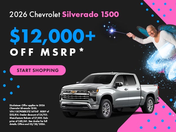 New 2026 Chevrolet Silverado 1500 Offer