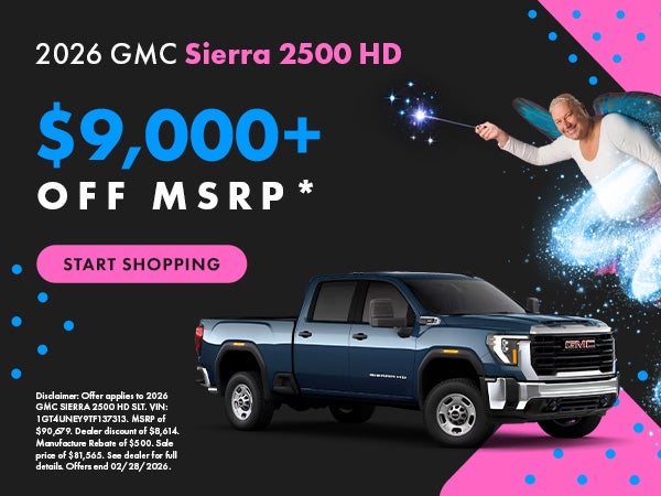 New 2026 GMC 2500 SLT Offer