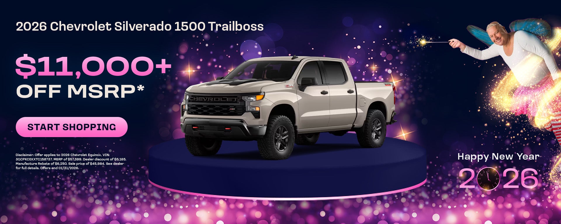 New 2026 Chevrolet Silverado 1500 Offer
