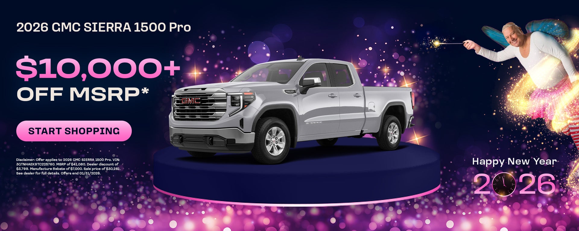 New 2026 Sierra 1500 Offer