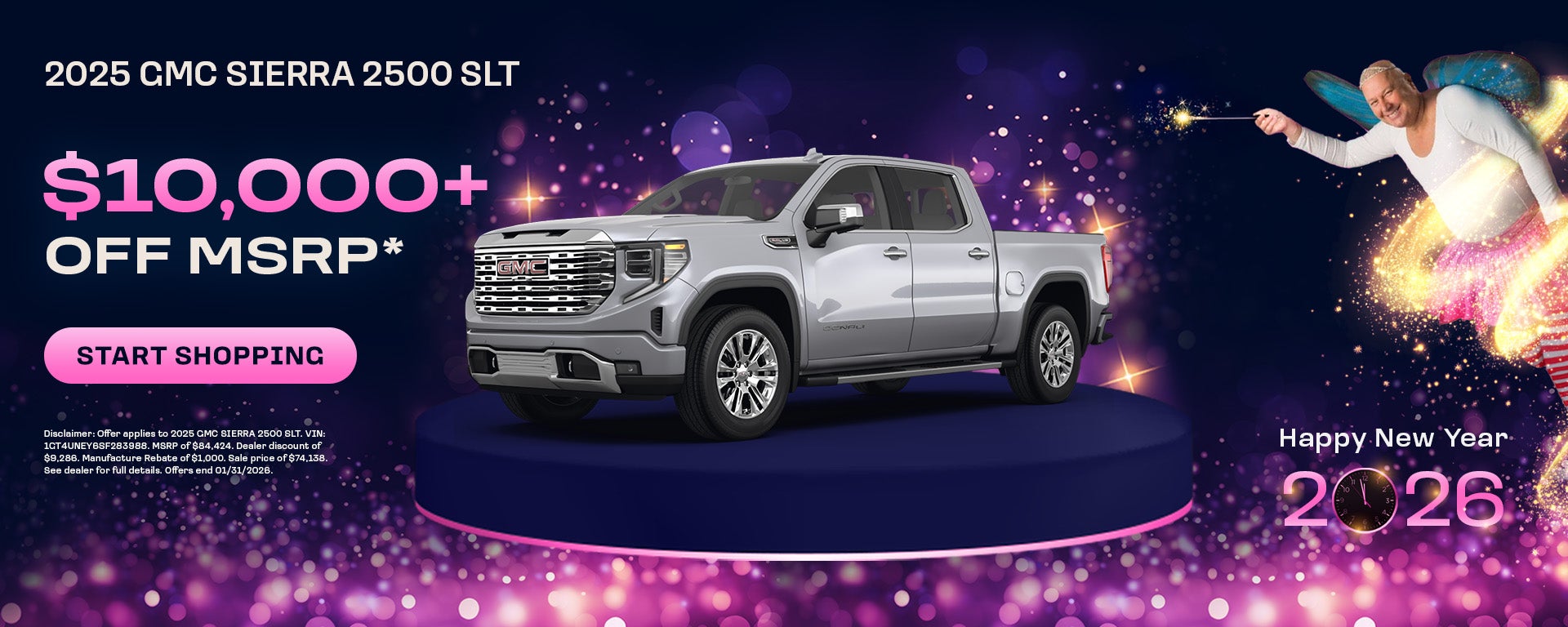 New 2026 GMC 2500 SLT Offer