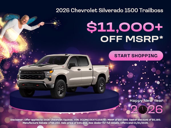 New 2026 Chevrolet Silverado 1500 Offer