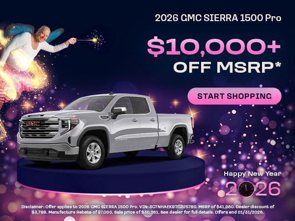 New 2026 Sierra 1500 Offer