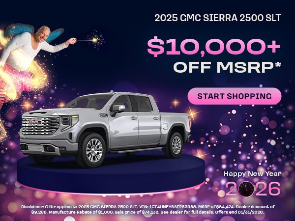 New 2026 GMC 2500 SLT Offer