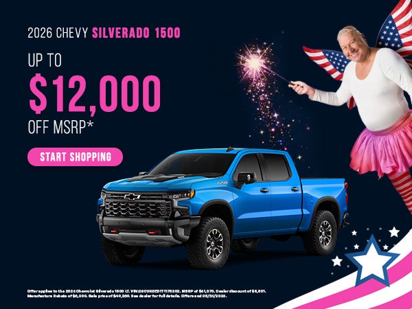 New 2026 Chevrolet Silverado 1500 Offer