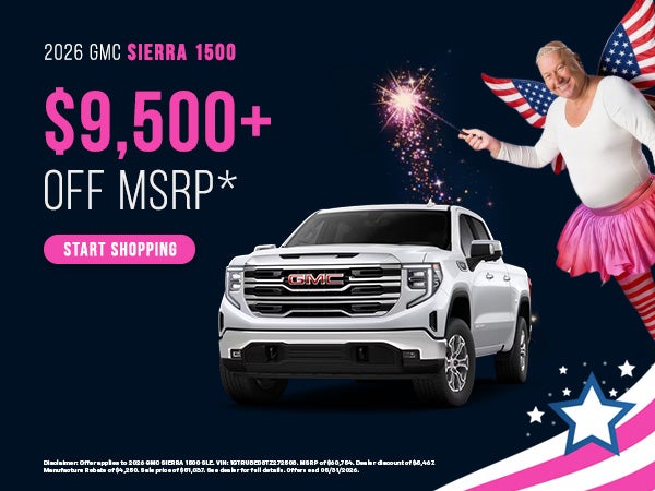 New 2026 GMC Sierra 1500 Offer
