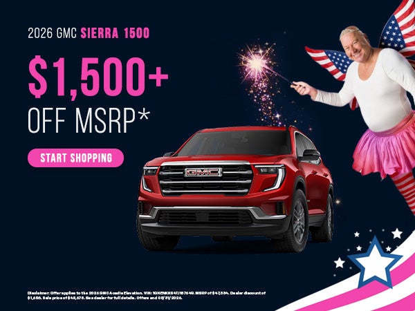 New 2026 GMC ACADIA Offer
