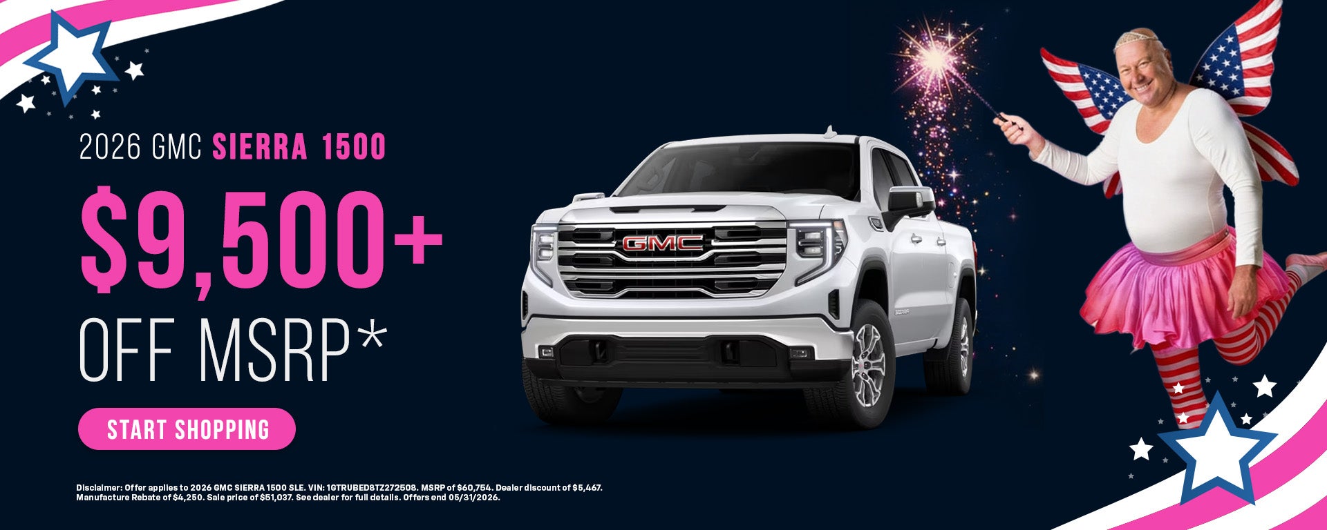 New 2026 GMC Sierra 1500 Offer