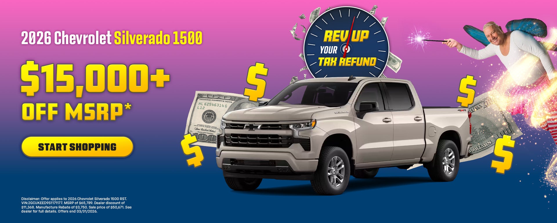 New 2026 Chevrolet Silverado 1500 Offer